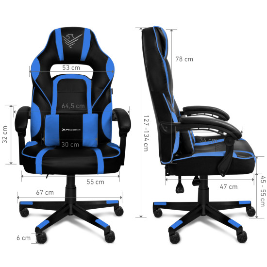 SILLA GAMING PHOENIX TROPHY CUERO PU Sillas SILLA GAMING PHOENIX TROPHY CUERO PU Sillas