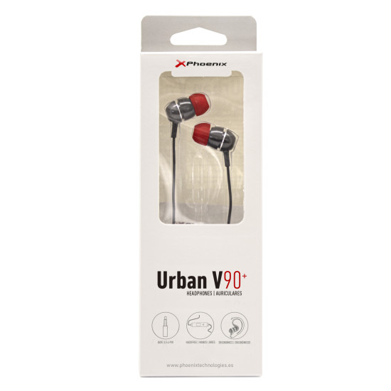 AURICULARES URBAN CON CABLE Y MANOS Auriculares AURICULARES URBAN CON CABLE Y MANOS Auriculares