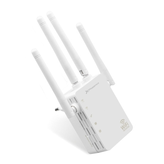 REPETIDOR EXTENSOR WIFI CUATRO ANTENAS 5GHZ Extensores de red