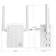 REPETIDOR EXTENSOR DE RED WIFI 300MBPS Extensores de red REPETIDOR EXTENSOR DE RED WIFI 300MBPS Extensores de red