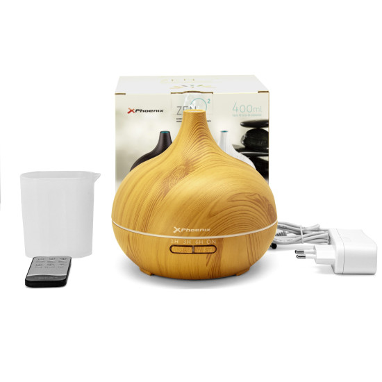 HUMIDIFICADOR PHOENIX ZENO2 400 ML MADERA Tratamientos de aire HUMIDIFICADOR PHOENIX ZENO2 400 ML MADERA Tratamientos de aire
