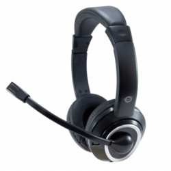 AURICULAR CONCEPTRONIC POLONA01B USB MICROFONO CONTROL