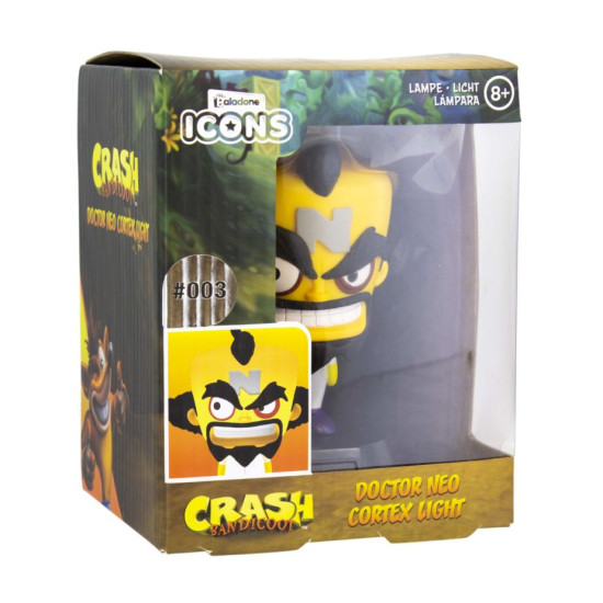 LAMPARA PALADONE ICON CRASH BANDICOOT DOCTOR Lampara merchandising LAMPARA PALADONE ICON CRASH BANDICOOT DOCTOR Lampara merchandising