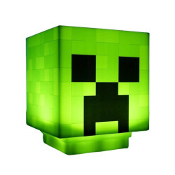 LAMPARA PALADONE MINECRAFT CREEPER VERDE