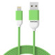 CABLE NYLON PANTONE LIGHTNING A USB Convertidores CABLE NYLON PANTONE LIGHTNING A USB Convertidores