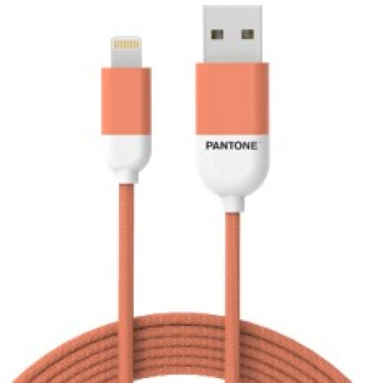 CABLE NYLON PANTONE LIGHTNING A USB Convertidores