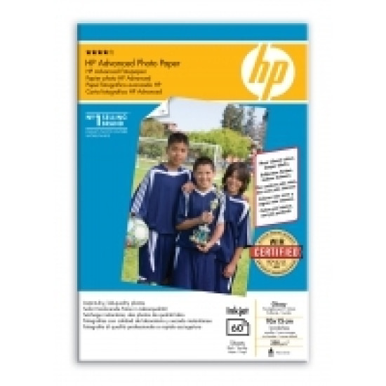 PAPEL HP FOTOGRAFICO GLOSSY Q8008A 10X15 Papel