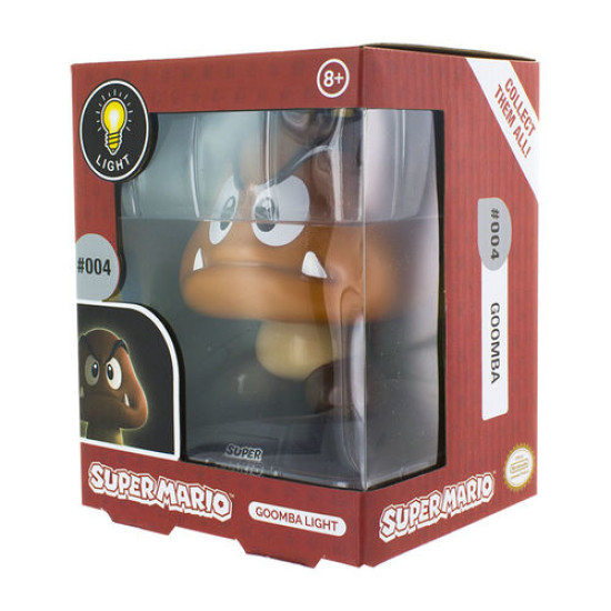 LAMPARA PALADONE ICON SUPER MARIO GOOMBA Lampara merchandising LAMPARA PALADONE ICON SUPER MARIO GOOMBA Lampara merchandising