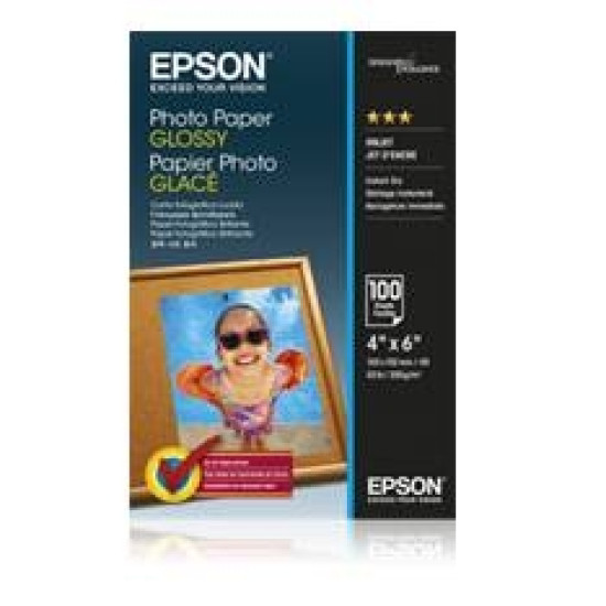 PAPEL FOTO EPSON S042548 GLOSSY 10X15 Papel