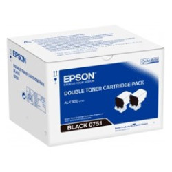 DOBLE TONER EPSON C13S050751 NEGRO 7.3