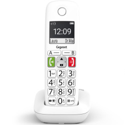 TELEFONO FIJO INALAMBRICO GIGASET E290 BLANCO