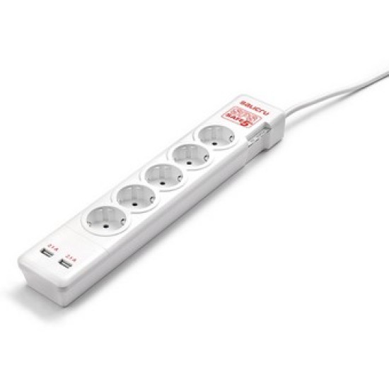 REGLETA SALICRU SPS SAFE 5+ 5 Regletas y alargadores