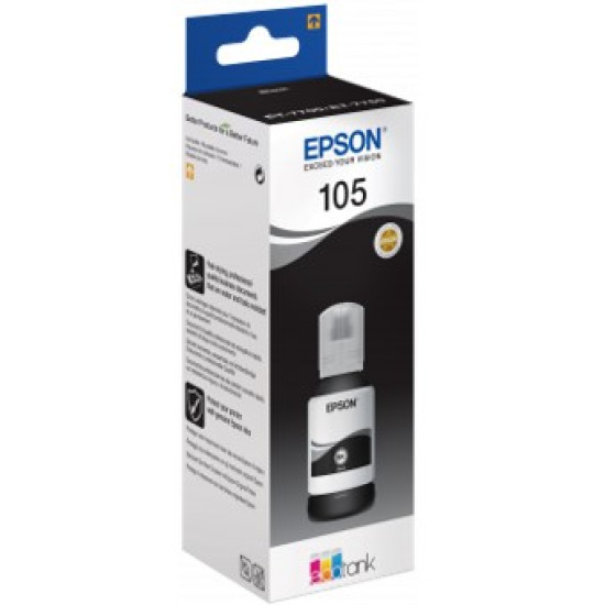 CARTUCHO TINTA EPSON C13T00Q140 105 ECOTANK Consumibles impresión de tinta CARTUCHO TINTA EPSON C13T00Q140 105 ECOTANK Consumibles impresión de tinta