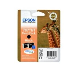 PACK 2 TINTAS EPSON C13T07114H10 NEGRO