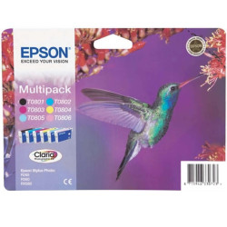 MULTIPACK TINTA EPSON T08074 T080140+240+340+440 +540+640