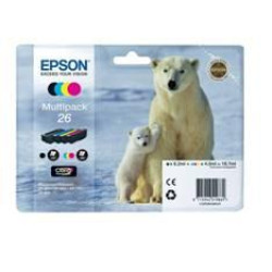 MULTIPACK CARTUCHO TINTA EPSON 26 T261440