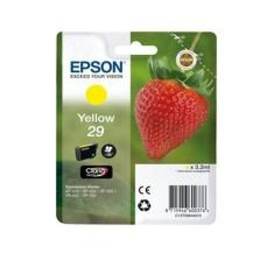 CARTUCHO TINTA EPSON 29 C13T29844012 AMARILLO Consumibles impresión de tinta