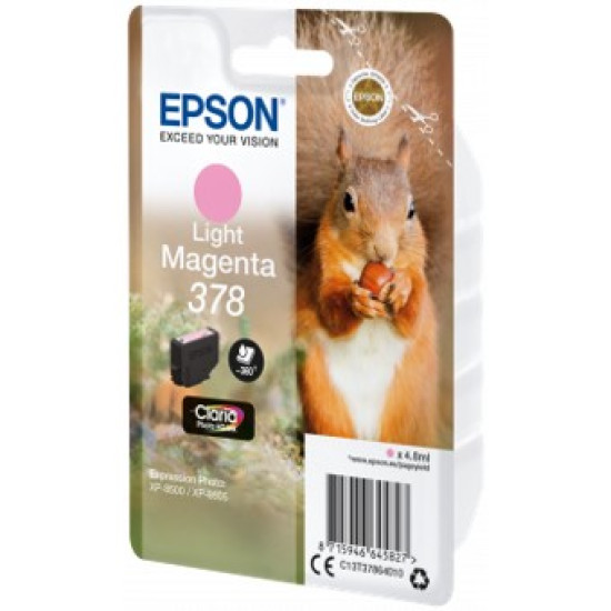 CARTUCHO TINTA EPSON C13T37864010 SINGLEPACK LIGHT Consumibles impresión de tinta