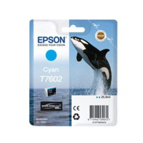 CARTUCHO TINTA EPSON T760240 CIAN SUPERCOLOR Consumibles impresión de tinta CARTUCHO TINTA EPSON T760240 CIAN SUPERCOLOR Consumibles impresión de tinta