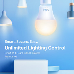 BOMBILLA INTELIGENTE REGULABLE TAPO L510E TP