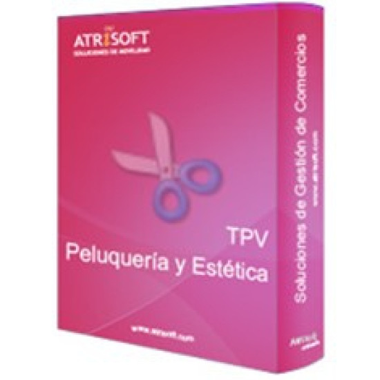 PROGRAMA TPV PELUQUERIAS Y ESTETICA ATRISOFT Gestión