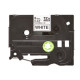 CINTA LAMINADA BROTHER TZEFX211 TEXTO NEGRO Accesorios tpv