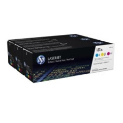 PACK 3 TONER HP 113A CIAN