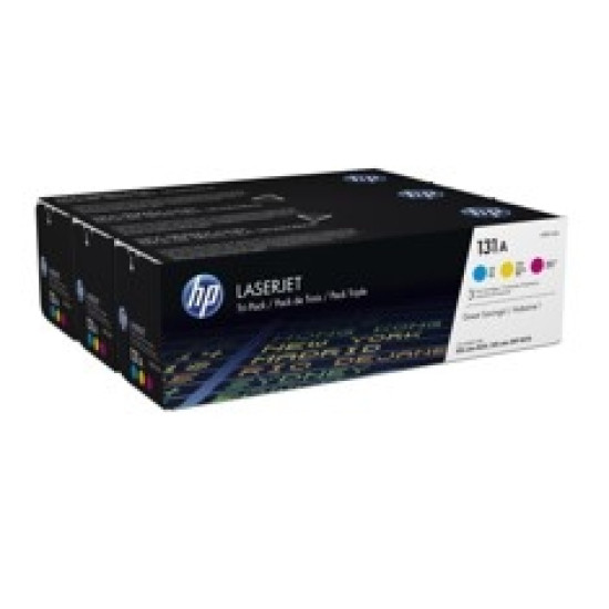 PACK 3 TONER HP 113A CIAN Consumibles impresión láser
