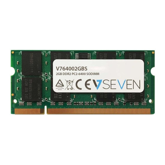 MEMORIA RAM V7 SODIMM 2GB DDR2 Memorias ram