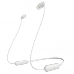 AURICULARES SONY WIC200W BLANCOS INALAMBRICOS MICROFONO