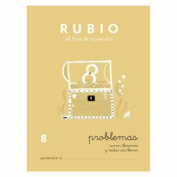 CUADERNOS RUBIO PROBLEMAS 8 P/10U