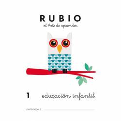 CUADERNOS RUBIO EDUCACION INF. 1 P/10U