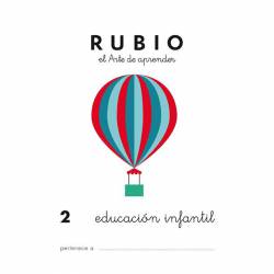 CUADERNOS RUBIO EDUCACION INF. 2 P/10U