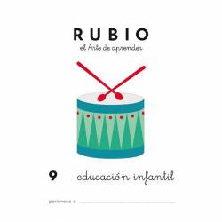CUADERNOS RUBIO EDUCACION INF. 9 P/10U