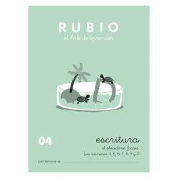 CUADERNOS RUBIO ESCRITURA 04 P/10U