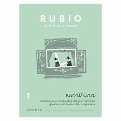 CUADERNOS RUBIO ESCRITURA 1 P/10U
