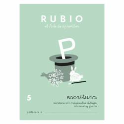 CUADERNOS RUBIO ESCRITURA 5 P/10U