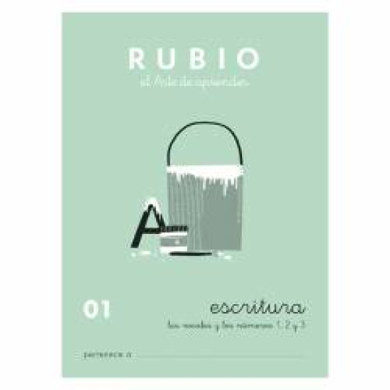 CUADERNOS RUBIO ESCRITURA 01 P/10U