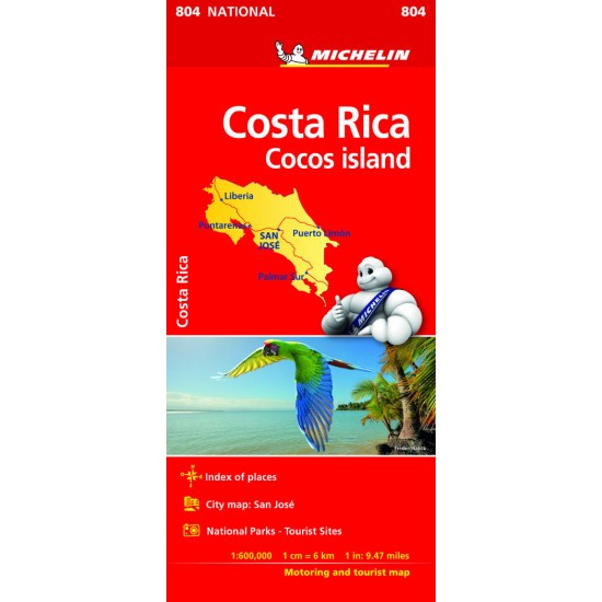 MAPA NATIONAL COSTA RICA 2018