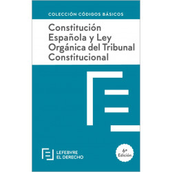 ONSTITUCION ESPAÑOLA Y LEY ORGANICA TRIBUNAL CONSTITUC LOTC