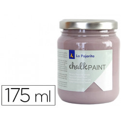 PINTURA ACRILICA LA PAJARITA EFECTO TIZA CHALK PAINT CP-12 MALVA FUMEE 175 ML