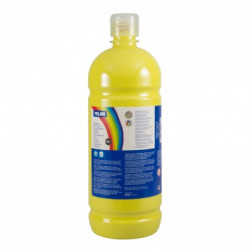 Botella 1000ml de témpera amarillo - por botella