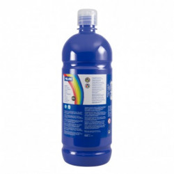 Botella 1000ml de témpera azul ultramar - por botella