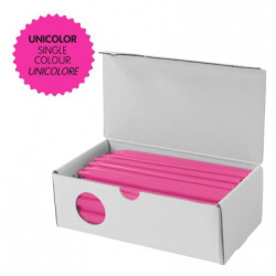 Caja 50 Plastipastel del mismo color rosa - por caja