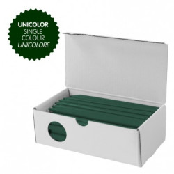Caja 50 Plastipastel del mismo color verde oscuro - por caja