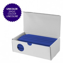 Caja 50 Plastipastel del mismo color azul ultramar - por caja