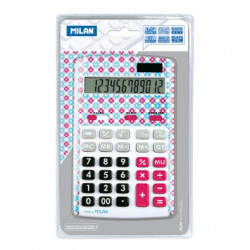 Blister calculadora 12 dígitos colores              - por blister