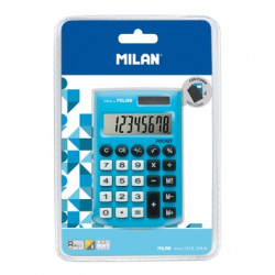 Blister calculadora 8 dígitos Pocket azul - por blister