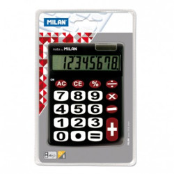 Blister calculadora 8 dígitos teclas grandes - por blister