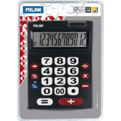 Blister calculadora 12 dígitos teclas grandes - por blister